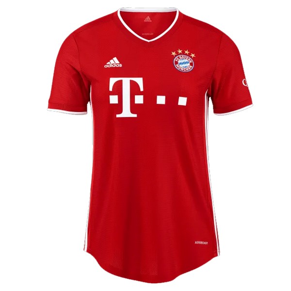 Camiseta Bayern Munich Primera Equipación Mujer 2020-2021 Rojo
